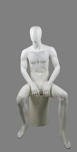 Male sitting manenquin 010