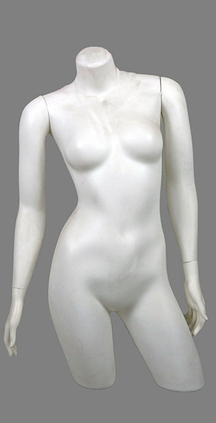 torso plastic mannequin 080