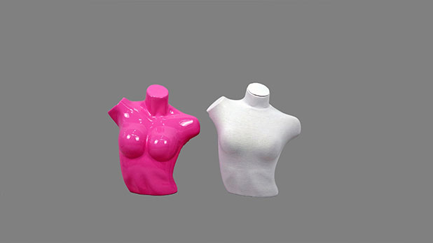torso plastic mannequin 073
