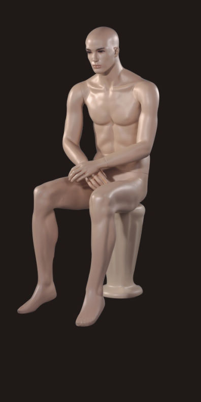 Male squat mannequin 189
